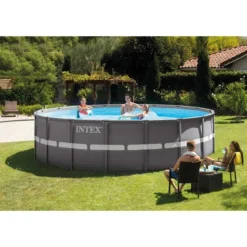Intex Ultra Frame XTR Pool - 549 X 132 Cm - Met Zandfilterpomp En Accessoires -Intex || Bestway || EXIT TOYS Winkel 26332 in use 1