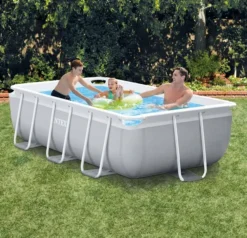 Intex Prism Frame Pool - 488 X 244 X 107 Cm - Met Filterpomp En Accessoires 3 Intex Prism Frame Pool - 488 X 244 X 107 Cm - Met Filterpomp En Accessoires -Intex || Bestway || EXIT TOYS Winkel 26784 inuse 2019 300 1