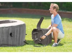 Intex Pure Spa Greywood Deluxe Opblaasbare Spa - 4 Persoons -Intex || Bestway || EXIT TOYS Winkel 28442 inuse6 2020 300 1