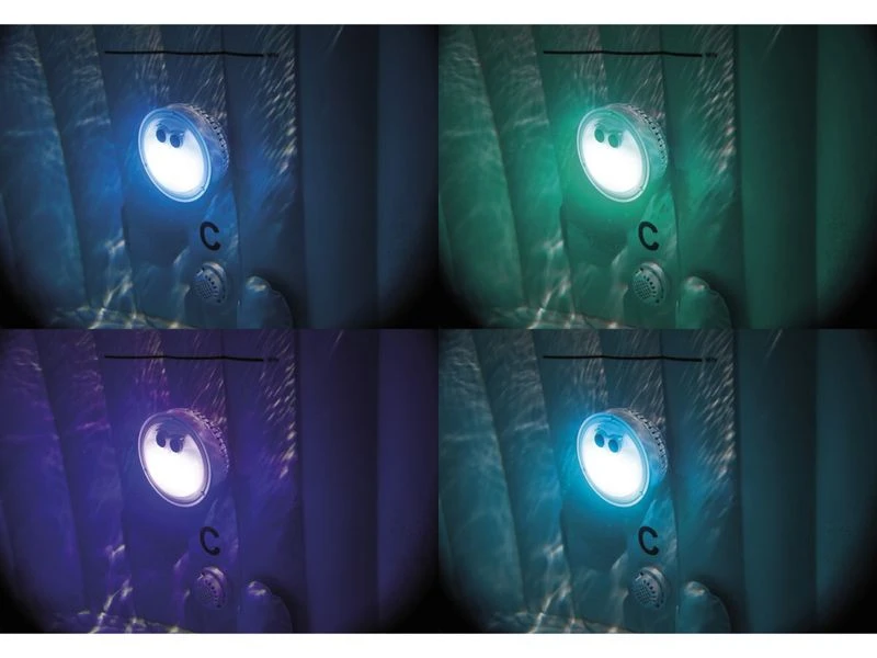 Intex Pure Spa Greywood Deluxe Opblaasbare Spa - 6 Persoons 9 Intex Pure Spa Greywood Deluxe Opblaasbare Spa - 6 Persoons - Afbeelding 9