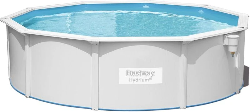 Bestway Hydrium Alderney Metalen Zwembad Ø460 X 120 Cm 2 Bestway Hydrium Alderney Metalen Zwembad Ø460 X 120 Cm - Afbeelding 2