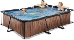 EXIT TOYS EXIT Wood Zwembad - 300 X 200 X 65 Cm - Met Filterpomp -Intex || Bestway || EXIT TOYS Winkel 662 1200 exit 30 00 32 10 int 4
