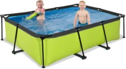 EXIT TOYS EXIT Lime Zwembad - 220 X 150 X 65 Cm - Met Filterpomp 8 EXIT TOYS EXIT Lime Zwembad - 220 X 150 X 65 Cm - Met Filterpomp -Intex || Bestway || EXIT TOYS Winkel 668 1200 exit 30 00 21 40 int 4
