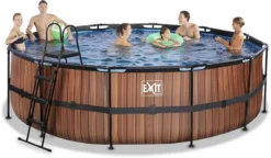 EXIT TOYS EXIT Wood Zwembad - 488 X 122 Cm - Met Zandfilterpomp En Trap 11 EXIT TOYS EXIT Wood Zwembad - 488 X 122 Cm - Met Zandfilterpomp En Trap -Intex || Bestway || EXIT TOYS Winkel 699 1200 exit 30 27 16 10 int 5