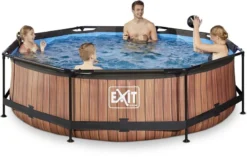 EXIT TOYS EXIT Wood Zwembad - 300 X 76 Cm - Met Filterpomp -Intex || Bestway || EXIT TOYS Winkel 765 1200 exit 30 12 10 10 int 3