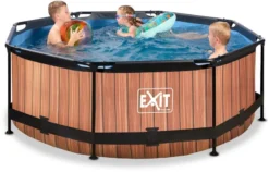 EXIT TOYS EXIT Wood Zwembad - 244 X 76 Cm - Met Filterpomp -Intex || Bestway || EXIT TOYS Winkel 766 1200 exit 30 12 08 10 int 4