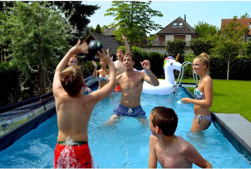 EXIT TOYS EXIT Stone Zwembad - 540 X 250 X 100 Cm - Met Zandfilterpomp En Trap 5 EXIT TOYS EXIT Stone Zwembad - 540 X 250 X 100 Cm - Met Zandfilterpomp En Trap - Afbeelding 5