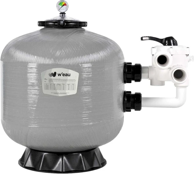 W'eau SPP-450 Polyester Versterkt Side Mount Zandfilter 8m³ 1 W'eau SPP-450 Polyester Versterkt Side Mount Zandfilter 8m³