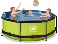 EXIT TOYS EXIT Lime Zwembad - 244 X 76 Cm - Met Filterpomp -Intex || Bestway || EXIT TOYS Winkel 900 1161 exit 30 12 08 40 int 3