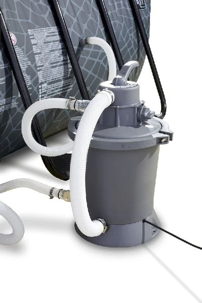 EXIT TOYS EXIT Stone Zwembad - 540 X 250 X 100 Cm - Met Zandfilterpomp En Trap 7 EXIT TOYS EXIT Stone Zwembad - 540 X 250 X 100 Cm - Met Zandfilterpomp En Trap - Afbeelding 7