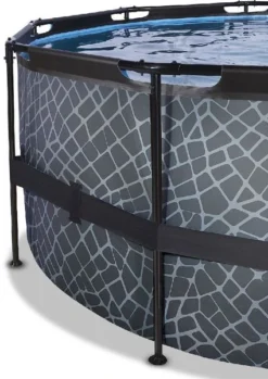 EXIT TOYS EXIT Stone Zwembad - 450 X 122 Cm - Met Zandfilterpomp En Trap -Intex || Bestway || EXIT TOYS Winkel 900 638 exit 30 27 15 00 int 3