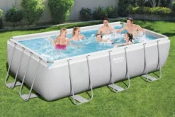 Bestway Power Steel Rectangular Zwembad - 404 X 201 X 100 Cm - Met Filterpomp En Accessoires -Intex || Bestway || EXIT TOYS Winkel bestway power steel rectangular zwembad 404 x 201 x 100 cm set 4