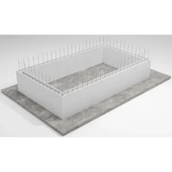 Zelfbouwpakket Zwembad 7.00 X 3.50 X 1.50 M 6 Zelfbouwpakket Zwembad 7.00 X 3.50 X 1.50 M -Intex || Bestway || EXIT TOYS Winkel blokkenset bouwkundig zwembad met staal 2