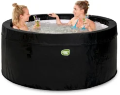 EXIT TOYS EXIT Leather Premium Opbouw Spa - 2-4 Persoons -Intex || Bestway || EXIT TOYS Winkel exit leather premium 4 opblaasbare spa sfeer