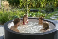 EXIT TOYS EXIT Leather Premium Opbouw Spa - 4-6 Persoons 19 EXIT TOYS EXIT Leather Premium Opbouw Spa - 4-6 Persoons -Intex || Bestway || EXIT TOYS Winkel exit leather premium 6 opblaasbare spa sfeer tuin 2