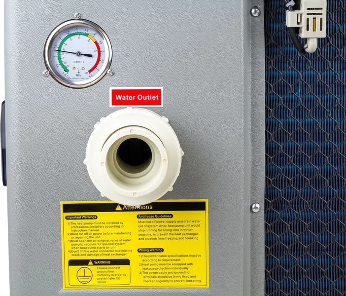 W'eau Full Inverter 13,5kW Zwembad Warmtepomp 7 W'eau Full Inverter 13,5kW Zwembad Warmtepomp - Afbeelding 7