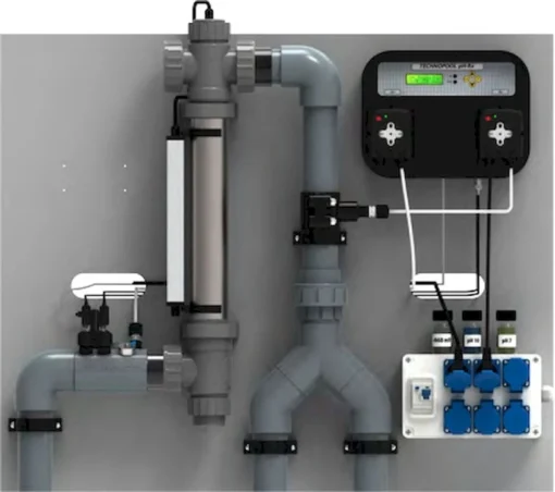 Technopool PH/RX (chloor+pH) Desinfectiepaneel -Intex || Bestway || EXIT TOYS Winkel plug play desinfectiepaneel technopool 2