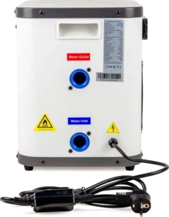 W'eau Mini Power 3kW Zwembad Warmtepomp -Intex || Bestway || EXIT TOYS Winkel w eau mini power 4kw zwembad warmtepomp 4 2